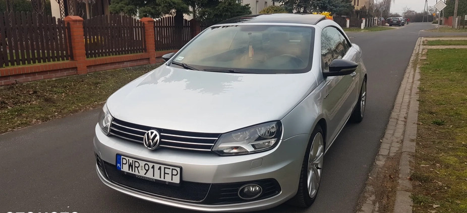 Volkswagen Eos cena 36500 przebieg: 134800, rok produkcji 2011 z Września małe 781